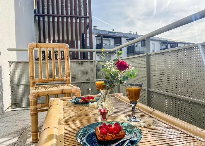 公寓 Expat Renting - Le Cocon Nature - Piscine 圖盧茲